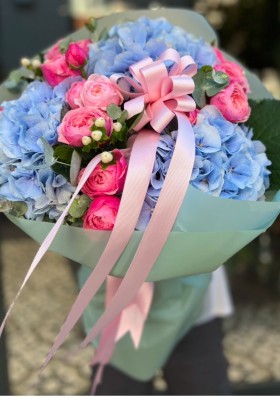 Blue&Pink Bouquet